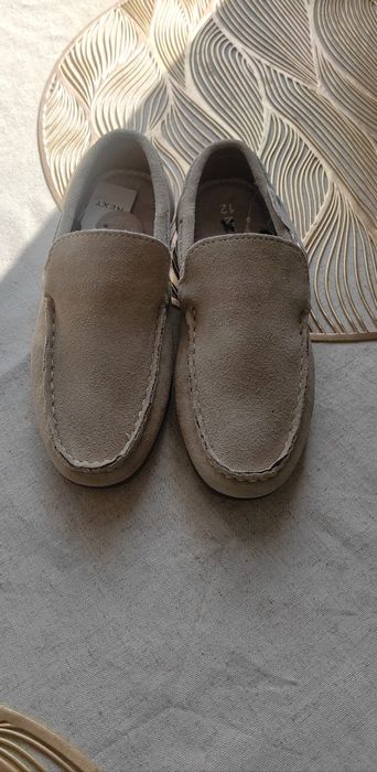 Mokasyny chłopięce firmy Next rozmiar 30.5
Długość 18.5 cm
Skórzane 
S