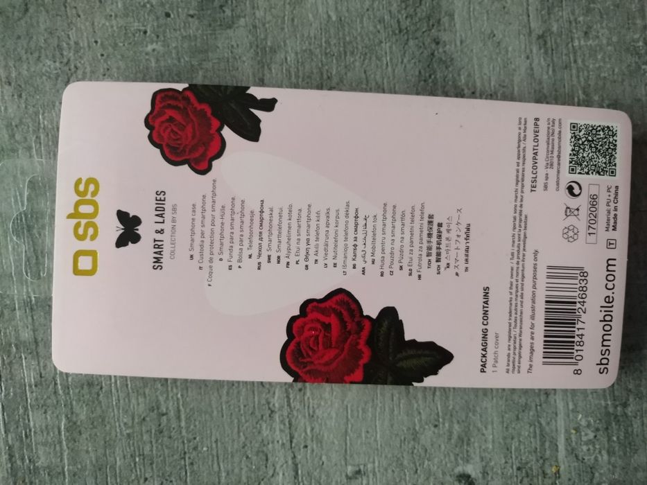 Nowe etui SBS Live to Apple iPhone 7/8/SE różowe