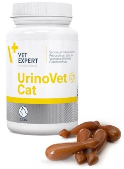 3xVetExpert Urinovet Cat 45 kapsułek twist off