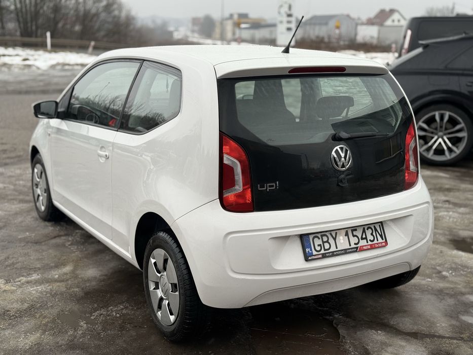 Volkswagen UP! 1.0 MPI 60 KM 27 TYŚ KM Klima ZAREJESTROWANY Gwarancja