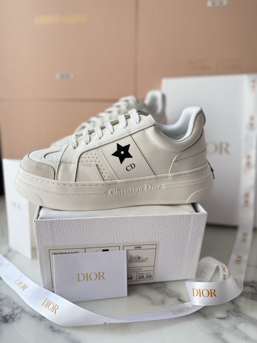 Sneakersy Dior Star White
