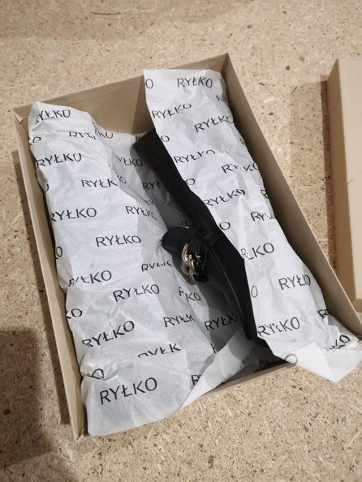 Piękne mokasyny skórzane Ryłko