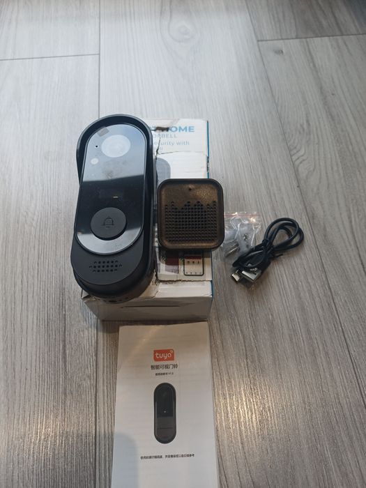 Wideodomofon WiFi Tuya Smart dzwonek z kamerą + gong