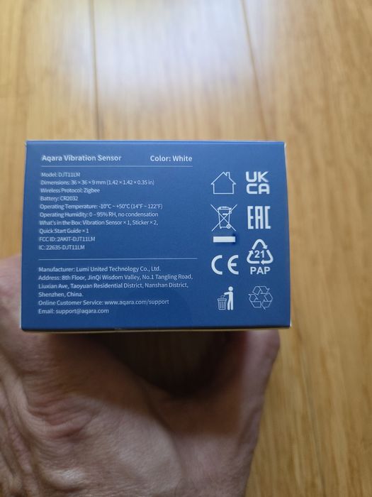 Aqara sensor vibration