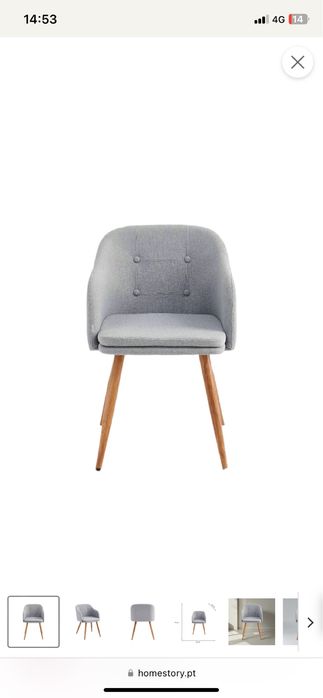 6 poltronas a metade do preço de loja