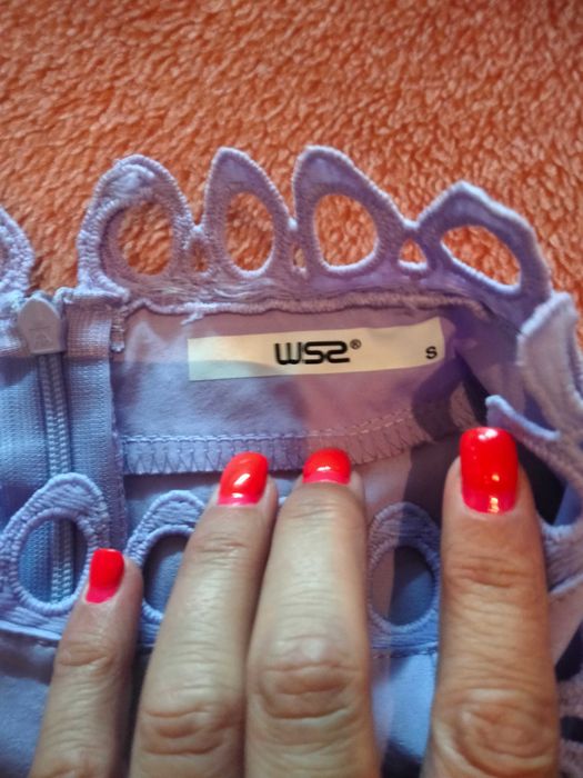 Body Zara TAM M e macacão lilas tam S w52