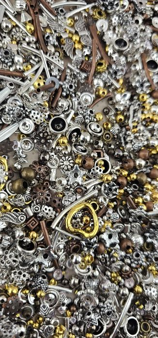 5000szt ogromny zestaw XXXL przekładki kulki zaciski