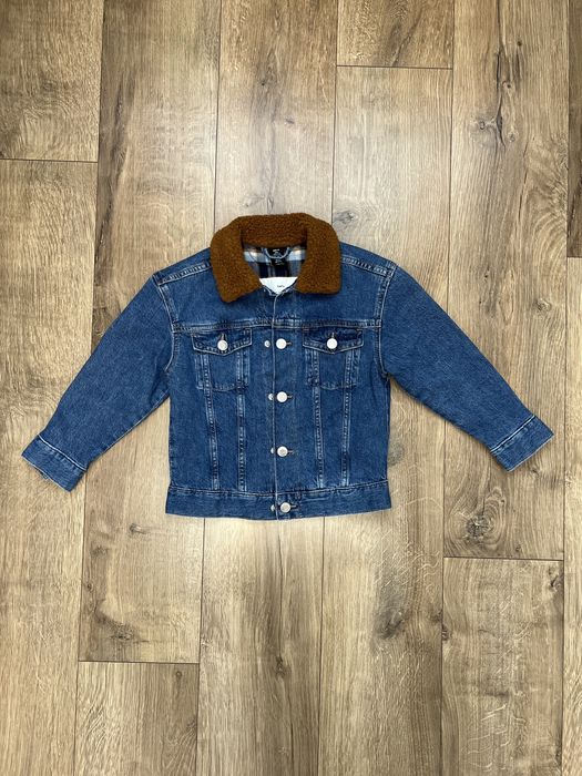 Джинсова куртка утеплена H&M 116 см