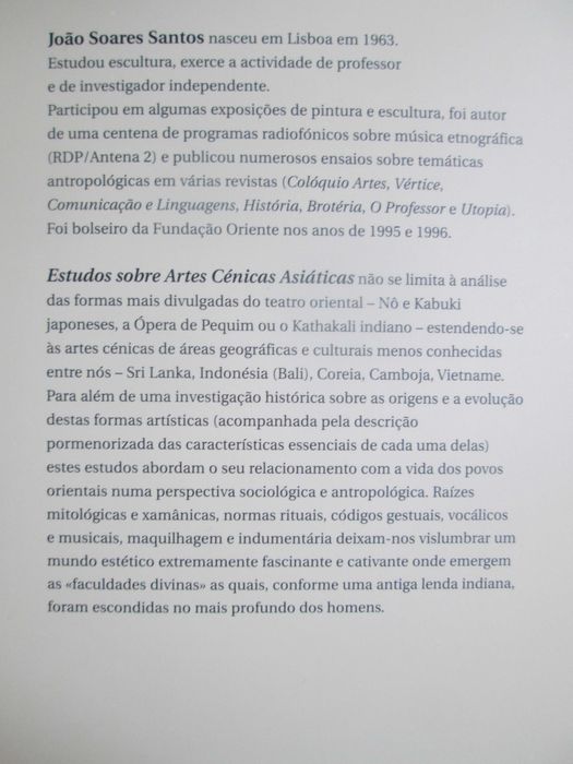 Estudos sobre Artes Cénicas Asiáticas