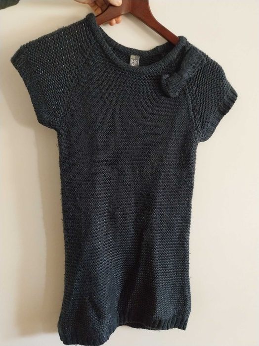 Vestido Azul, Zara Kids, 9-10 anos, 140cm