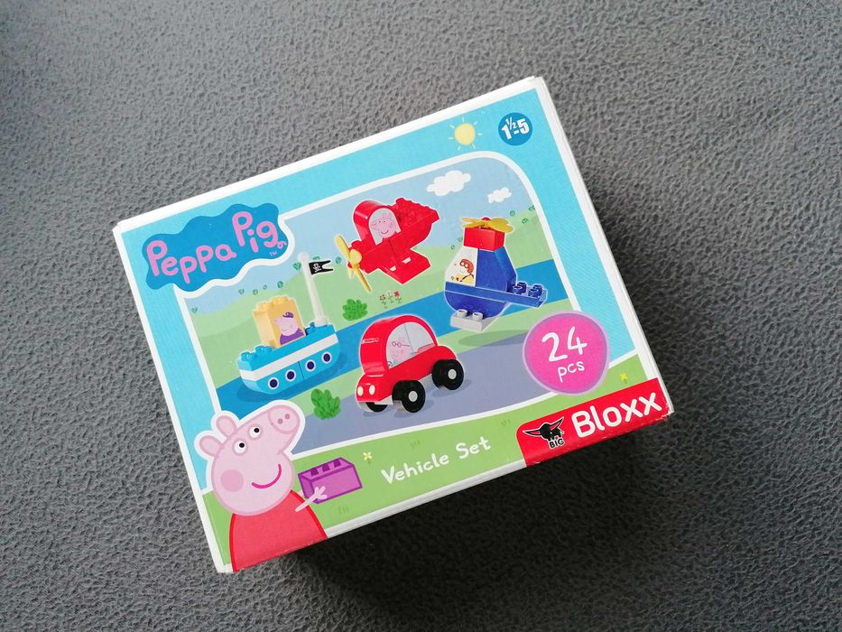 Bloxx Peppa Pig klocki pojazdy 1,5-5 lat