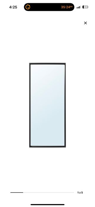 Lustro Ikea stan idealny 2 sztuki (sztuka 100 zl)