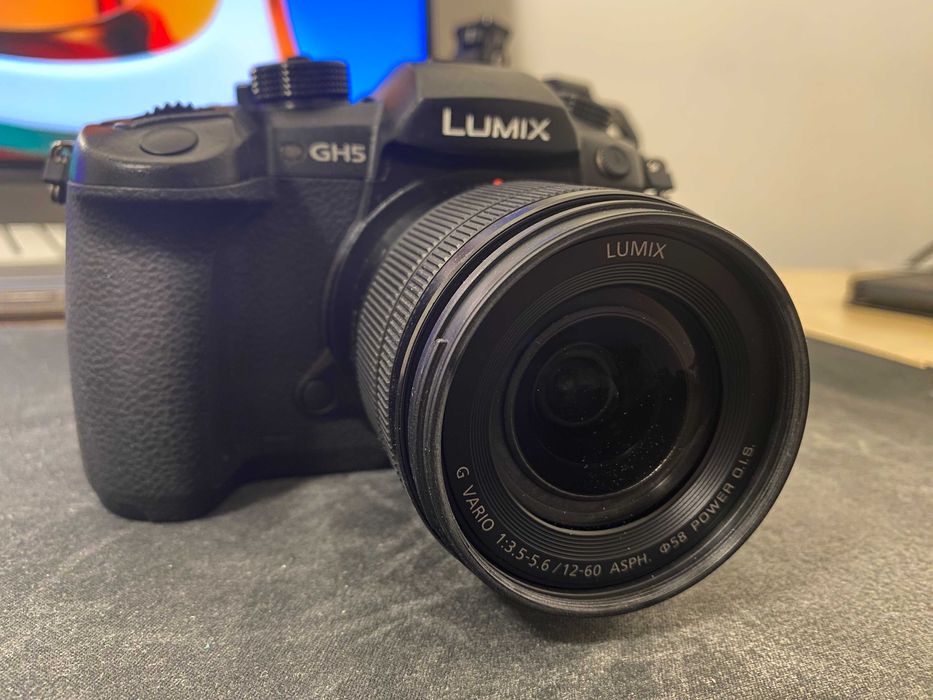 Panasonic Lumix GH5  + обʼєктив + клітка