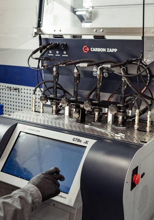 Стенд Carbon Zapp MTBR X для перевірки форсунок та насосів Common Rail