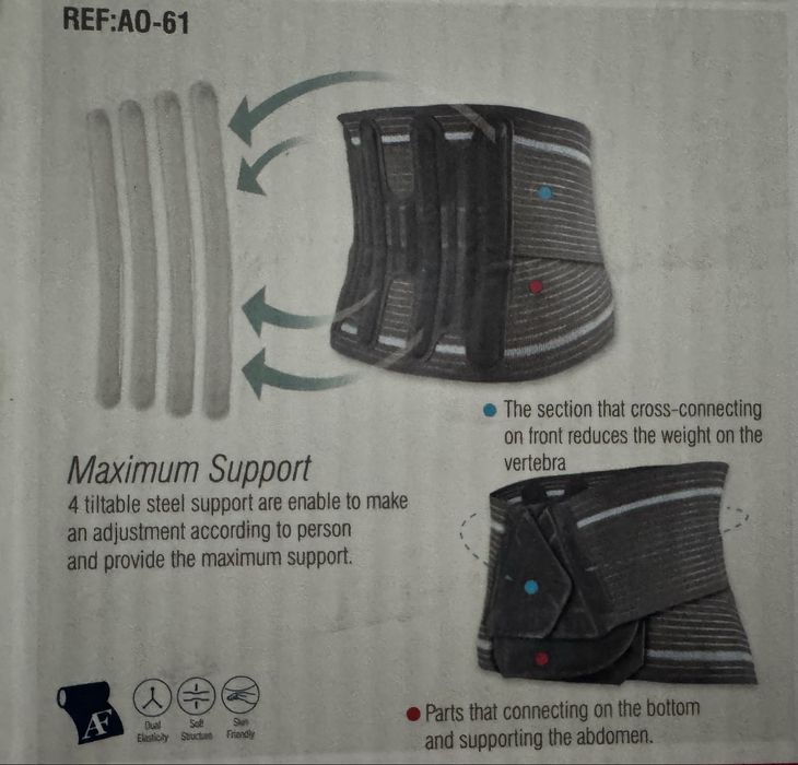 Бандаж для попереку Aurafix