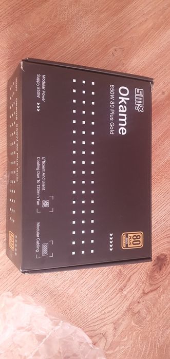 Zasilacz Silver Monkey X Okame M2 850W 80 Plus Gold – praktycznie nowy