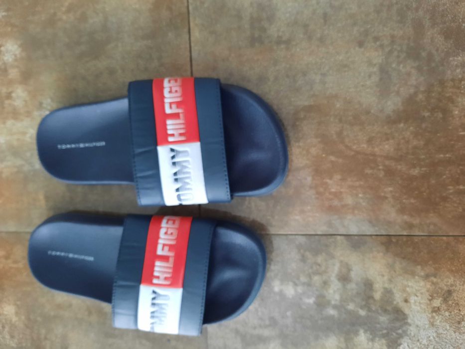 Klapki dziecięce  chlopięce tommy hilfiger 37