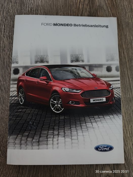 Instrukcja obsługi ford mondeo mk5 pokrowiec