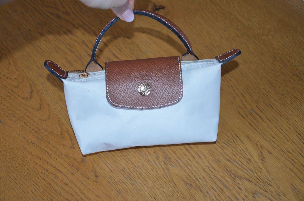 Longchamp jasne torebka maltka