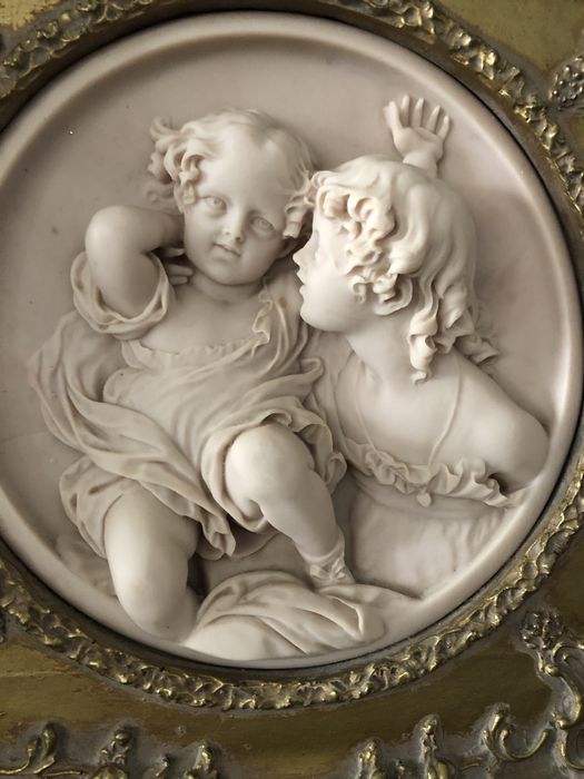 Quadros italianos em marmore