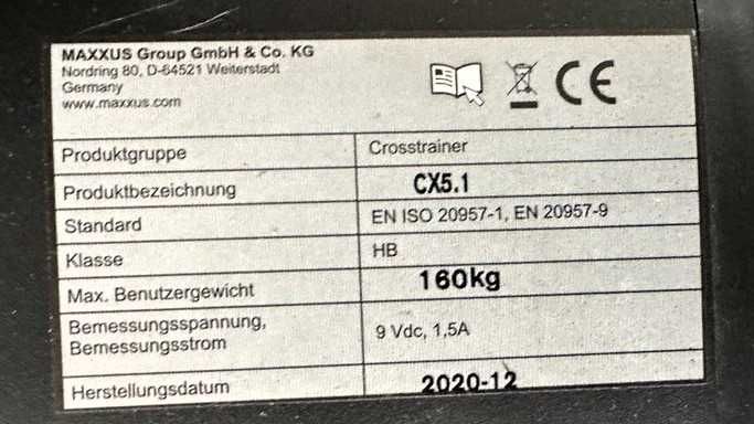 Orbitrek Maxxus CX 5.1 Doskonały Stan!