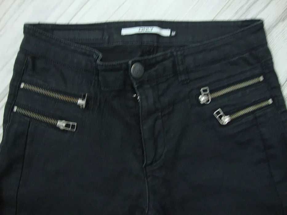 Spodnie jeans jeansowe czarne damskie ONLY  JEANS rozmiar M