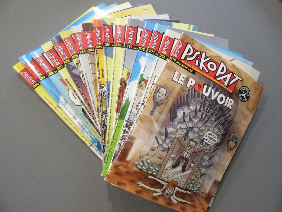 Revistas BD Psiko Pat