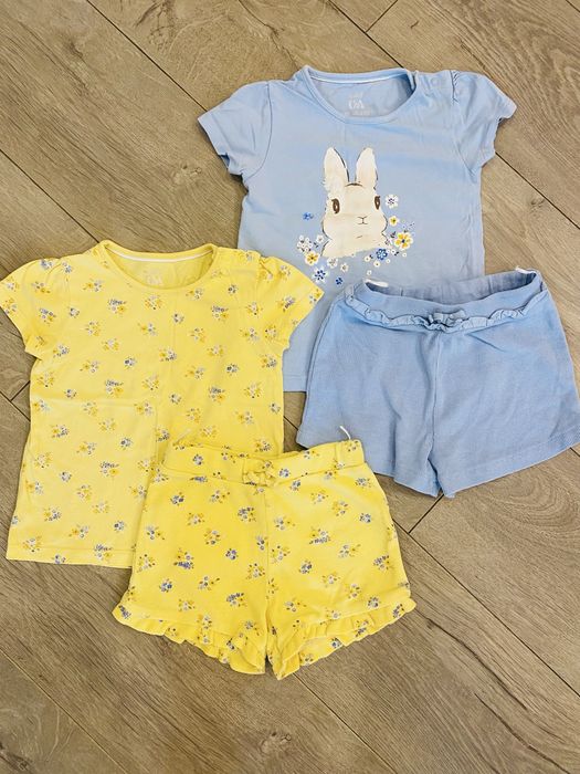 Літній костюм 92 розмір шорти футболка 92 комплект 18-24 м комплект 92