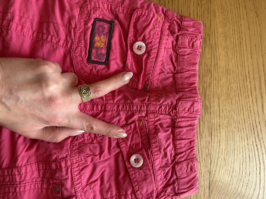 spodnie jak nowe 74 różowe Mariquita