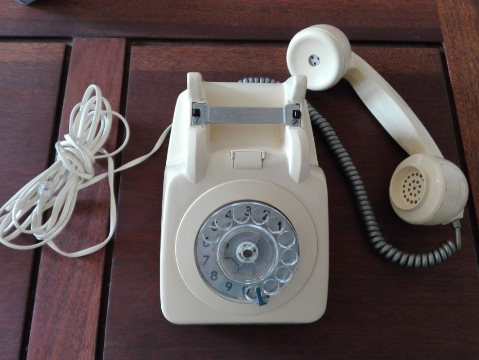 Telefone Antigo creme