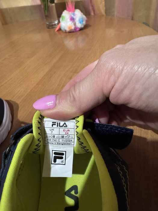 Босоніжки сандалі Fila 24 розміру