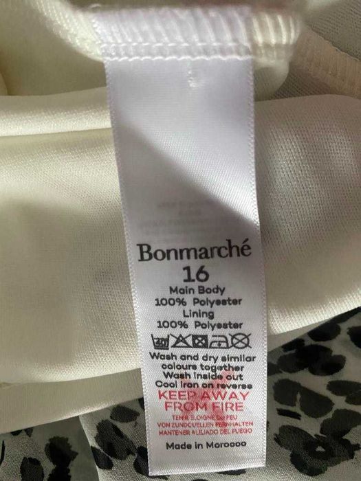 Bonmarche sukienka letnia maxi panterka 16