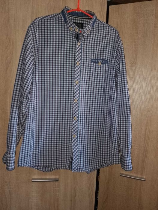 Koszula męska r. 43/44 XL kratka