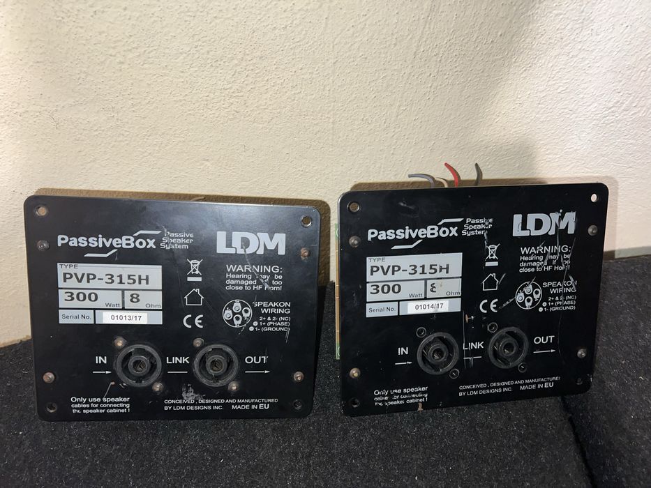 Zwrotnice do LDM PVP 315H 8 ohm