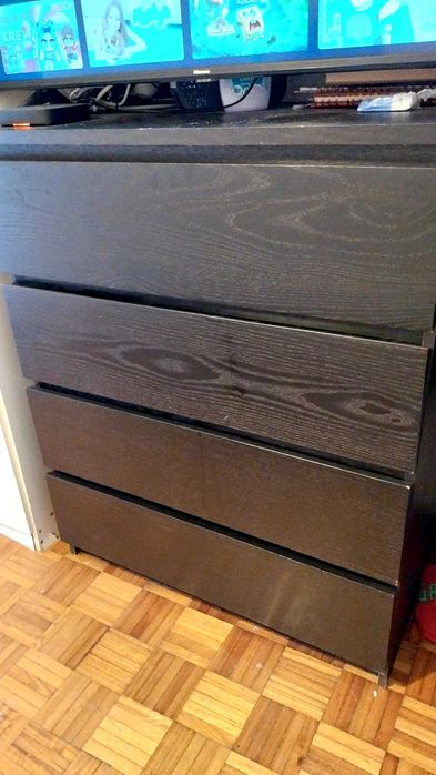 Cômoda ikea castanho, preço baixo