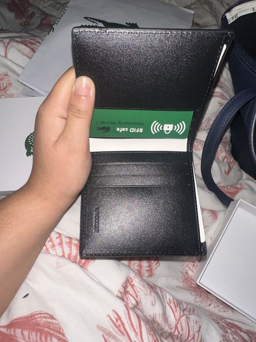 Carteira da lacoste(homem)