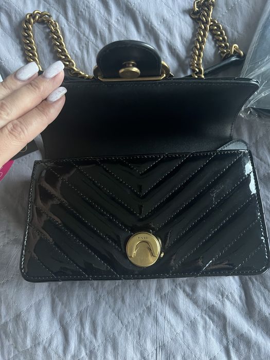 Torebka lakierowana Pinko