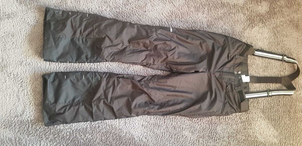 Spodnie narciarskie czarne Wed'ze Decathlon  M/W32