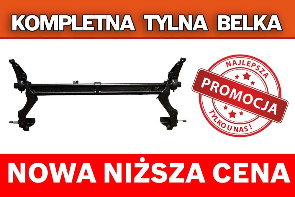 Tylna belka oś Renault Kangoo 3 lata gwarancji PROMOCJA