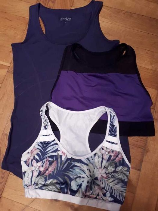 Komplet sportowy Tchibo Active rozm S. Bieganie, zumba, silownia