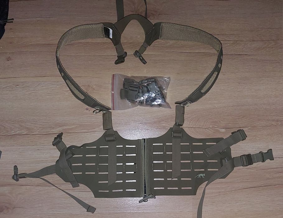 Chest rig Tasmanian Tiger LP, Cordura, Coyote