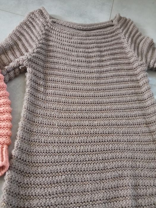 2 swetry ażurowe S-M