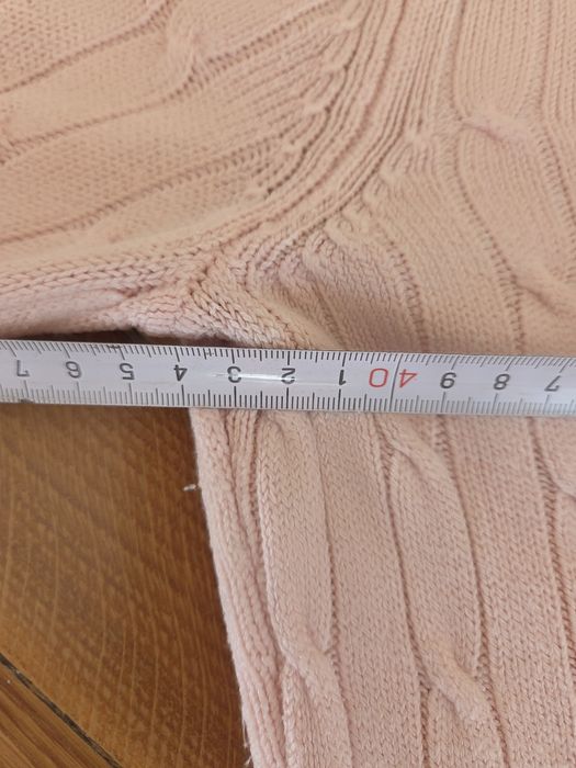 Pudrowy róż sweter  36 s