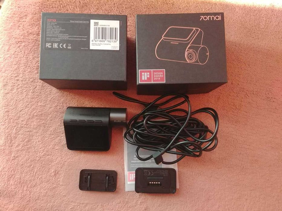 Відеореєстратор 70mai dash cam Pro Midrive D02 з GPS модулем