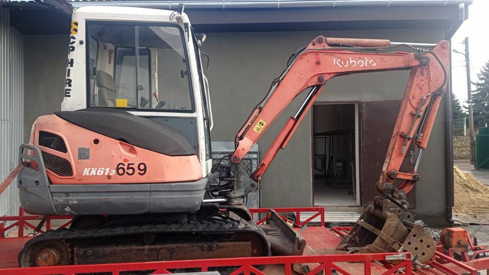 Міні екскаватор Kubota KX61-3 2013р. з 3-ма ковшами