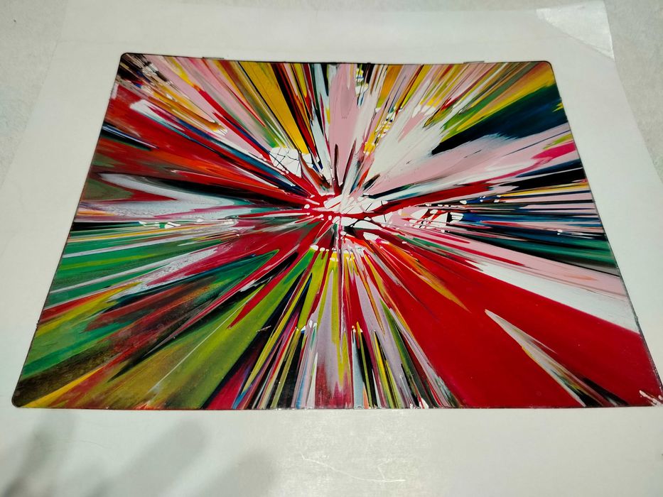 Obraz, abstrakcja, sztuka współczesna  30x 30 cm