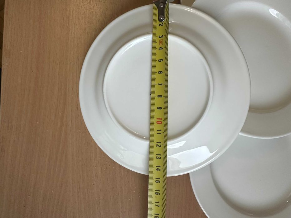 Тарелки ikea (farglar) 26 см светло серые 4 шт