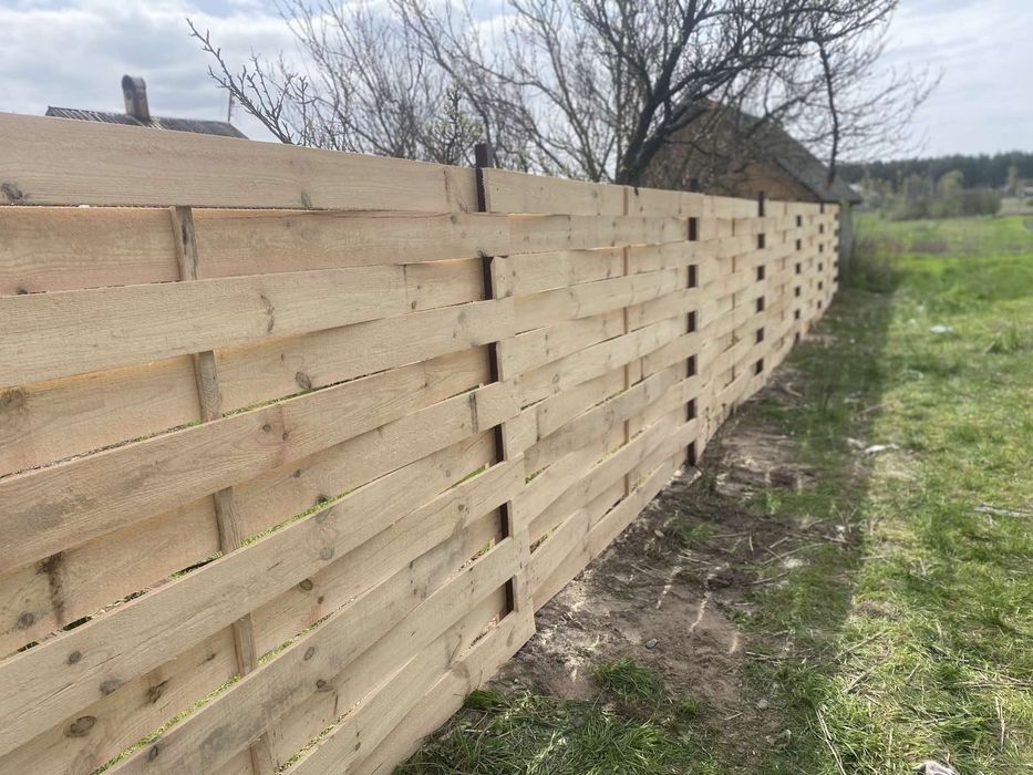 Забор, паркан, огорожа