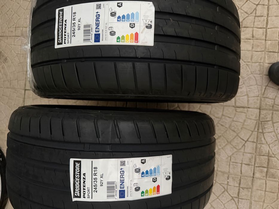 Pneus bridgestone potenza sport