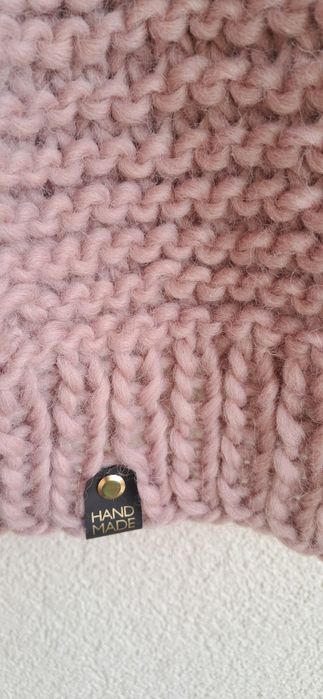 Sweter Bomber 100%wełna. Handmade.